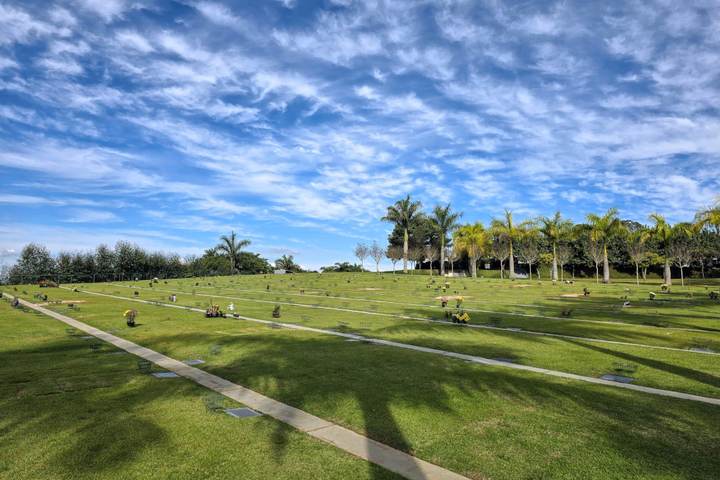 Quadra Resedás, arborizada e com caminhos largos