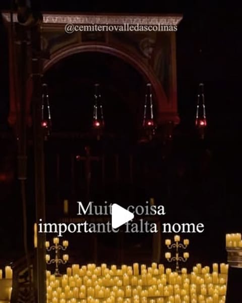 Publicação de 6 de julho no Instagram @cemiteriovalledascolinas